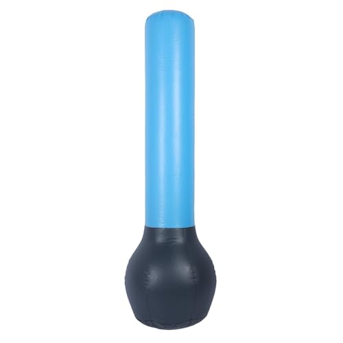 Lybunair Inflatable PVC Boxing Bag for Stress Relief, Fitness, and Kickboxing Training - Suitable for Adults