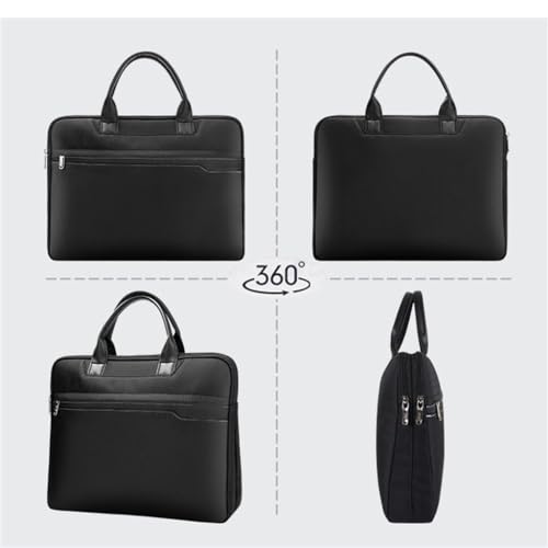 Handheld Briefcase Business Bag Meeting Office Document Bag Canvas Waterproof Document Bag Bag3