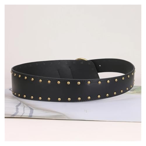 Womens Belt Ladies' Rivet Pin Buckle Bronze Stud Buckle External Belts For Women Girdle Decorate Waist Corset Pung3
