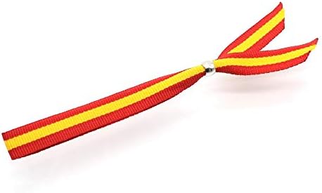 Pulsera Tela Bandera España Ajustable