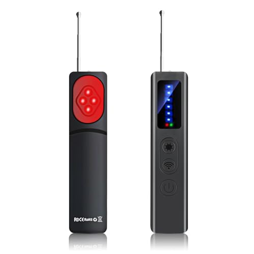 LUIRSAY Mobiele telefoon verborgen camera detector, bug detector soorten afluisterapparatuur opsporen anti-spy GPS finder, voor hotel kantoor reizen privacy bescherming