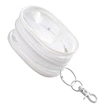 Monedero Transparente – de Auriculares para Estudiante, Cartera Ligera, Llavero, Regalo de graduación, cumpleaños, Colegio, Colegio, organización, Viajes, Almacenamiento, Se
