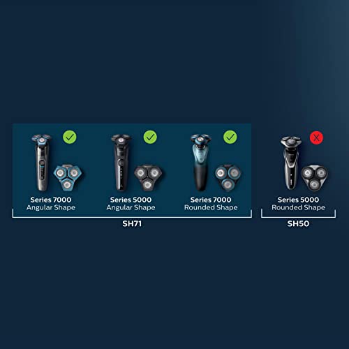 Philips Ersatzscherkopf für elektrische Rasierer der Series 7000 & 5000 (Modell SH71/50), Rostfreier Edelstahl - Image 5
