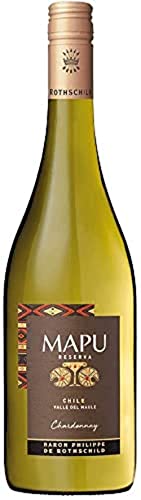 MAPU - Baron Philippe de Rothschild - Reserva Chardonnay – Trockener Weißwein aus Chile (1 x 0,75 l)