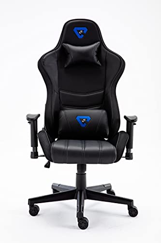 Silla-Gaming-RGB-Silla-Escritorio-con-Luces-LED-Silla-butaca-Gaming-RGB-Sillon-Gamer-computadora-con-Luces-LED-Logo-LC-Azul-RGB