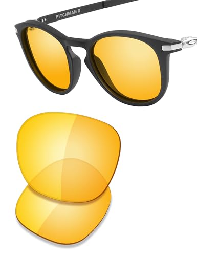 Image of SAUCER Premium Replacement Lenses & Earsocks for Oakley Pitchman R OO9439 Sunglasses