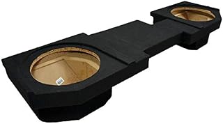 Compatible with 2002-2012 Dodge Ram Quad Crew Cab Truck Custom Dual 12 Subwoofer