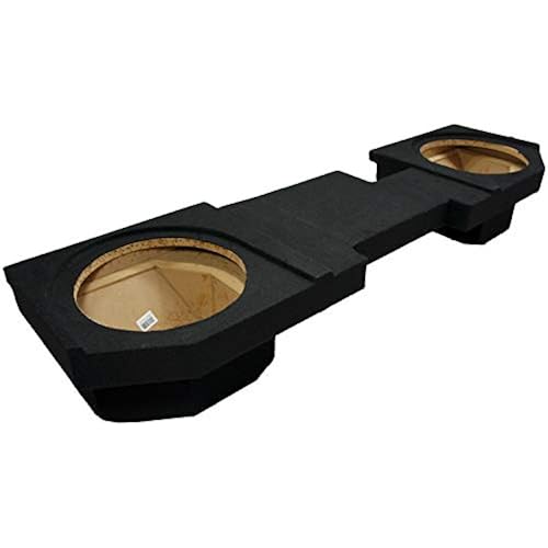 Fits 02-18 Dodge Ram 1500 Quad Crew Cab Dual 12" Subwoofer Box - ASC