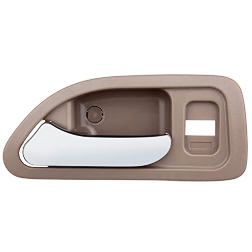 Lujuntec Interior Door Handle Front Driver Side Replacement For 1994-1997 For Honda For Accord Beige #TOP19