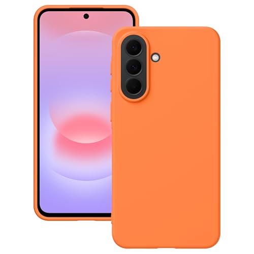 Coque Samsung Galaxy A37 silicone orange YATWIN antichoc