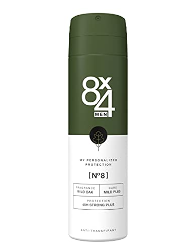 8x4 Deospray Men No.8 (Wild Oak) - 6er Pack (6 x 150ml) 8x4 Deospray Men No.8 (Wild Oak) - 6er Pack (6 x 150ml)