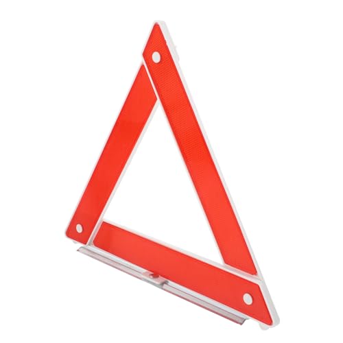 Kit de 2 triángulos de seguridad para autos portátiles miniatura 4