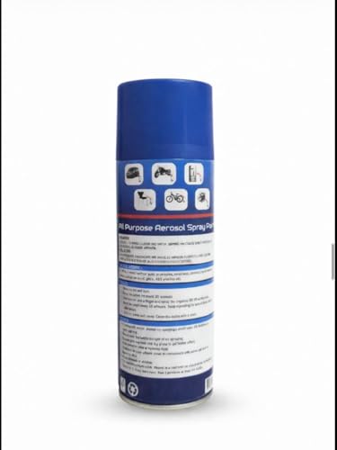 Image of Polo Spray Paint for Metal,Wood,Walls and Automotive Cars,Bikes(Multipurpose)|Quick Drying|Durable|400ml (Blue)
