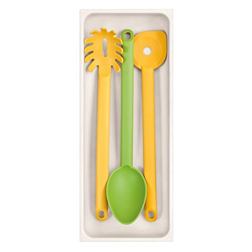 Tescoma 899432 FlexiSpace Porta Utensili da Cassetto, Plastica, Bianco, 37 x 15 X 4,5 cm