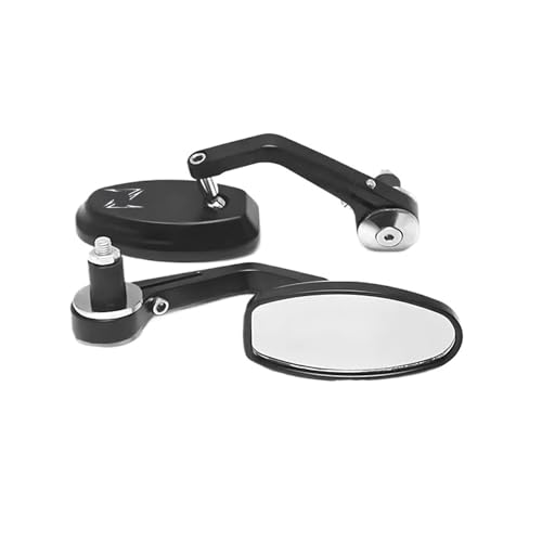 Espejos retrovisores de aluminio para manillar de moto Kawasaki Z900 2
