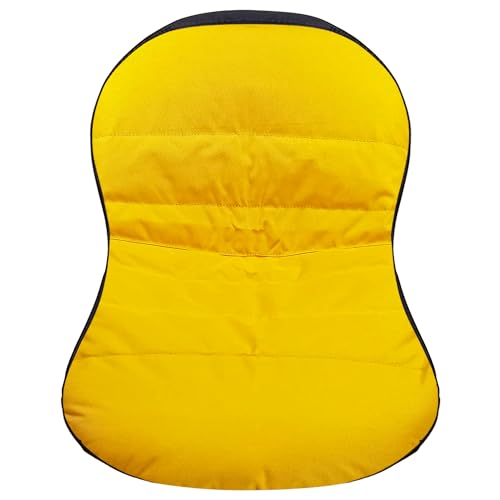 VIRTIONZ 2PC Riding Mower Waterproof Seat Cover (Medium) LP92324 Fits John Deere Mower & Gator Seats up to 15\" High(Four Convenient Pockets)(Made with Oxford 600d Fabric)