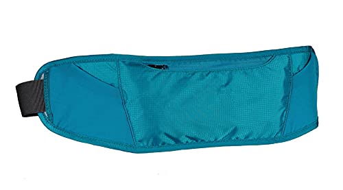 Riñonera Deportes al Aire Libre Correr Fitness Bolsillos Bolsa Personal antirrobo Invisible Riñonera con Conector para Auriculares-A Cover