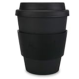 ☀ HÉROE DE ARRIBA A ABAJO: Nuestro vaso de bambú tiene capacidad para 350 ml de tu bebida caliente favorita. Su altura es de 11 cm aprox. Resulta superligero y se puede lavar en el lavavajillas.