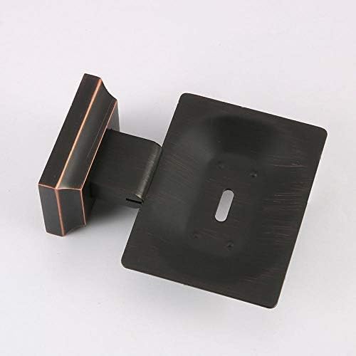 Zinc Alloy Stainless Steel Soap Box Bathroom Soap Dish Simple Soap Box Wall-Mounted Soap Dish Soap Dish Holder for Bathroom Shower Soap