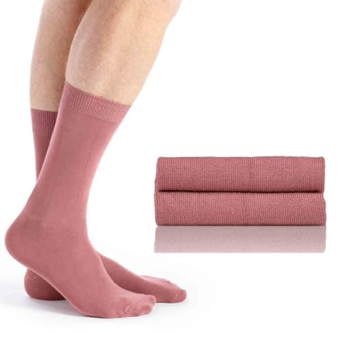 Photo de DUB Chaussettes bambou vieux rouge Homme - vieux rouge, 40/45