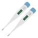 Artibetter Elektronisches Digitales Thermometer Temperaturmesser Messgerät Messgeräte Liefert Wasserdicht für Kleinkinder Kinder Erwachsene Familie 2St