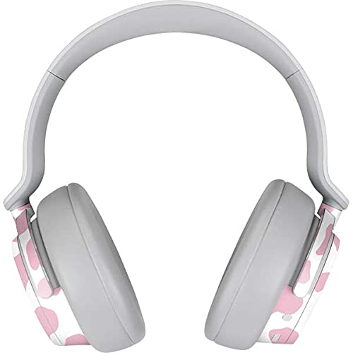 Skinit Decal Audio Skin Compatible with Surface Headphones - Originally Designed Pink Cow Print Design