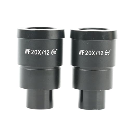 ラボ用顕微鏡アクセサリー 1 ペア WF10X WF15X WF20X WF25X WF30X 実体顕微鏡フィールド 20 ミリメートル 15 ミリメートル 10 ミリメートル 9 ミリメートル WF10X/20(WF20X-12)