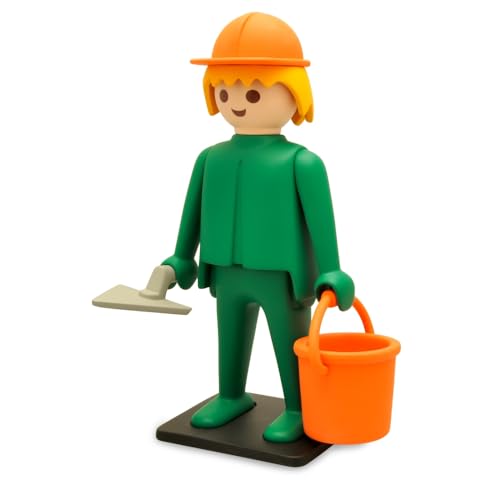 Plastoy - Playmobil Nostalgia colecci&oacute;n: Constructor - Estatua [25 cm]