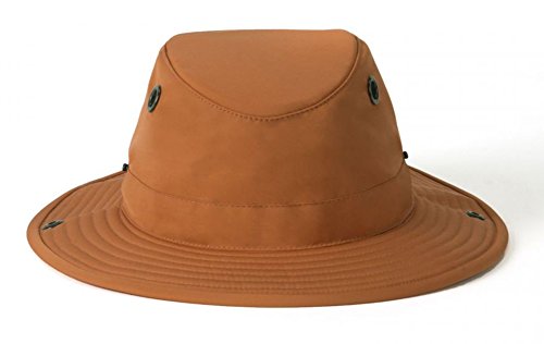 Image of Tilley Mens Womens LTM6 Broad Brim Extra Ventilation Sun Protection Airflo Bucket Sun Hat