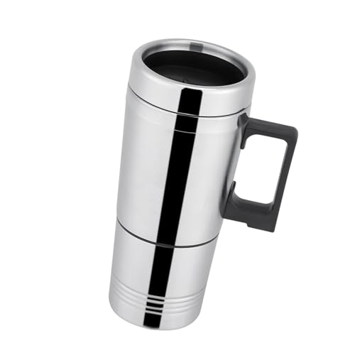 Taza calefactora eléctrica para auto 300ml acero inox miniatura 4