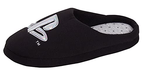 PlayStation Zapatillas de estar por casa para hombre, con espalda abierta, forradas con forro polar,...