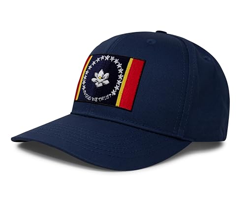 Image of International Tie State Hat for Men and Women, Adjustable Snapback Trucker Baseball Cap with Embroidered Patch