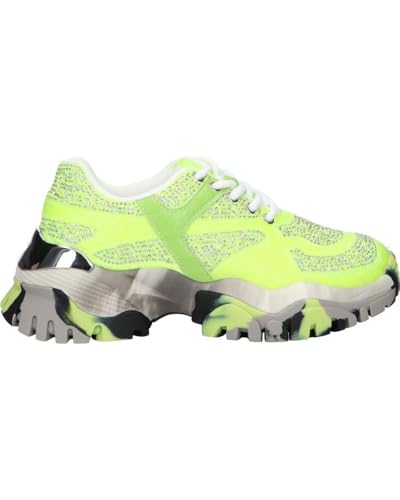 EXE Deportivas 22e10-8 Strass Green 38 para Mujer