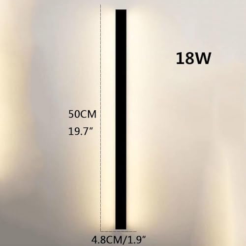 Lámpara de pared moderna LED para sustituir luces frías en dormitorios y salas de estar 2