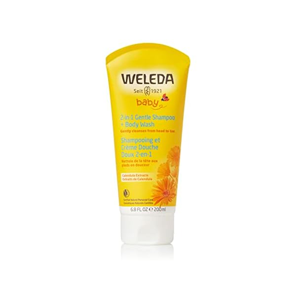 WELEDA Bio Baby Calendula Waschlotion & Shampoo(1 x 200ml) & Bio Baby Calendula Wundschutzcreme 30ml - Naturkosmetik… – Bild 3