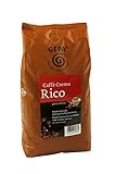 GEPA Rico Bio Café Creme ganze Bohne - 1 Karton (4 x 1000g) Fair Trade Kaffee