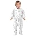 Emelivor Bears Cakes Gray Baby Newborn Pajamas Outfits Cotton Infant Footed Pjs for Boy Girls Kids