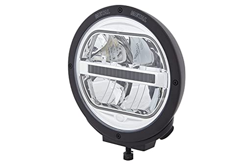 HELLA 1F8 016 560-011 Led-Projecteur Longue Portée - Luminator Led - 24/12V - Rond - Chiffre De Référence: 50 - Vissé - Disperseur Limpide - Couleur Du Voyant: Limpide - Câble: 800Mm - Gauche/Droite