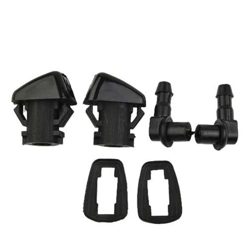 JUNYINUO [Replacement] For Ford for Fiesta 2011-2015 Boquillas de Lavado de limpiaparabrisas Delantero BT4Z17603A Boquillas de Lavado