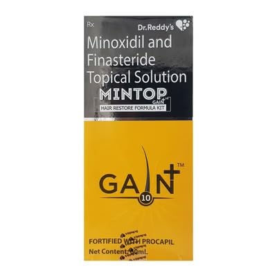 Mintop Gain+ 10 Topical - Bottle of 60 ml Solution