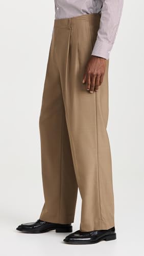 Men's Porter Double Pleat Wide Leg Pants4
