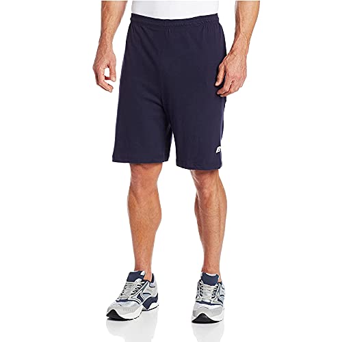 Russell Athletic Men's Big And Tall Big & Tall Cotton Jersey Pull-On Short, Navy, 3Xl #TOP3