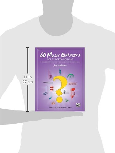 60 Music Quizzes for Theory and Reading: One-page Reproducible Tests to Evaluate Student Musical Skills, Comb Bound Book - Image 7