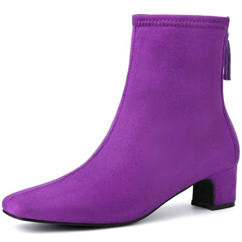 Bottines à talons bas Allegra K pour éviter le mal de pieds au bureau
