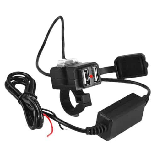 Porta USB per moto caricatore USB per moto impermeabile per telefono USB per moto rapido USB a doppia porta accessorio per moto per tablet GPS