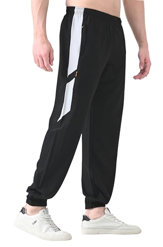 Image of RynoGear Men's Lightweight Dryfit Track Pant with Zip Pockets || Track Pants for Man