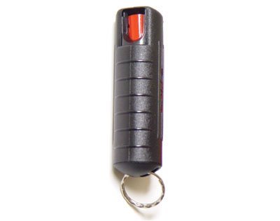Wildfire 18% 1/2 oz Keychain Pepper Spray Black