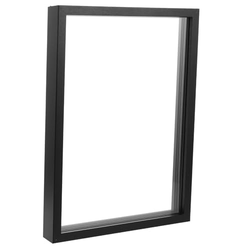 HOMOCONO Family Keepsake Frame Handprint and Footprint Wooden Wall Art Diy Memory Couples