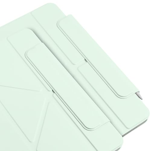 Étui magnétique pour iPad 10e génération 10,9 pouces avec support de stylet vert - 4