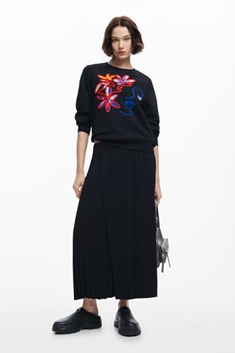 Image of Desigual Women's Sweatshirt with Arty Print